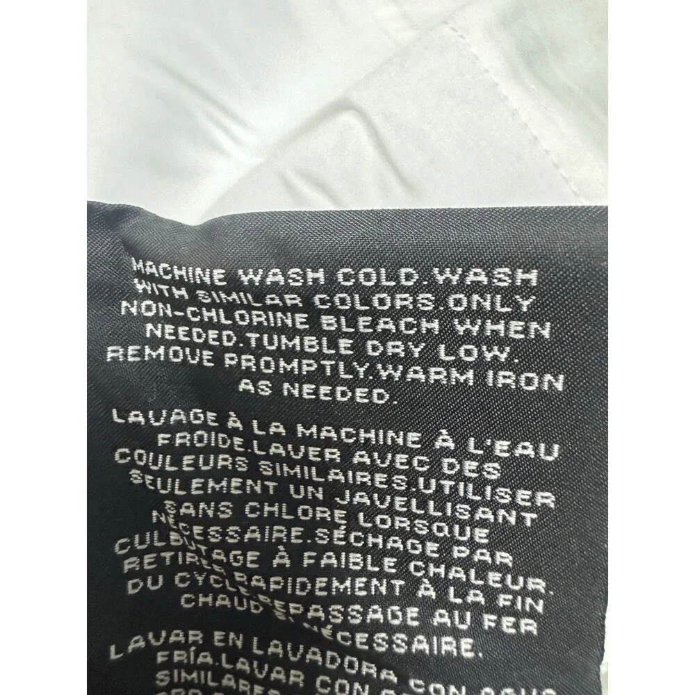 Lauren Ralph Lauren Spencer Border Sateen Cotton King Sham (1) , White